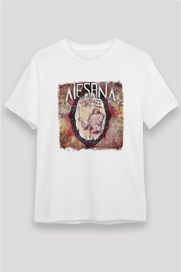 Alesana White Graphic Unisex T-Shirt