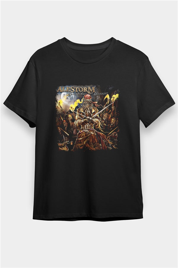 Alestorm Printed Unisex Black T-Shirt