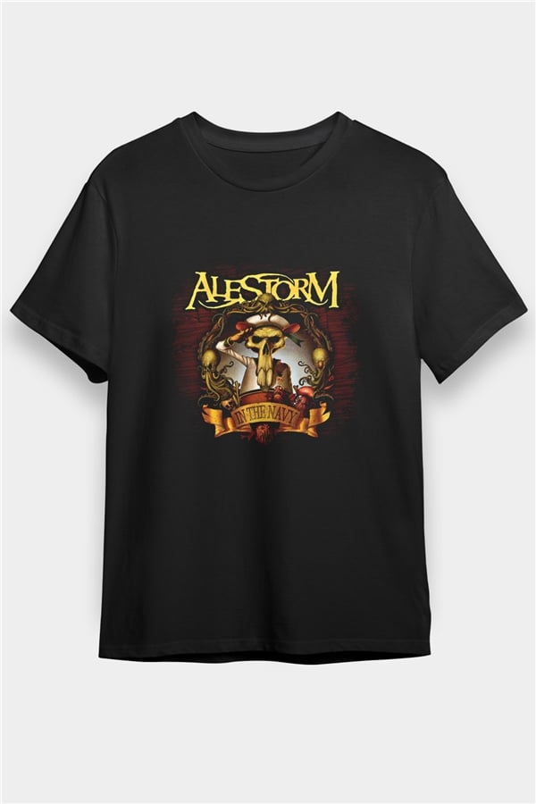 Alestorm Printed Unisex Black T-Shirt
