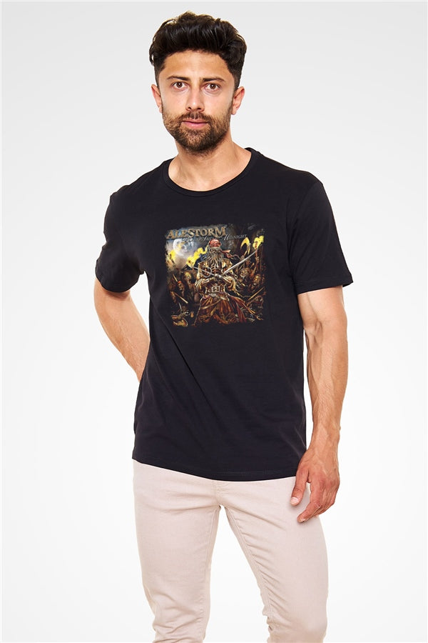 Alestorm Printed Unisex Black T-Shirt