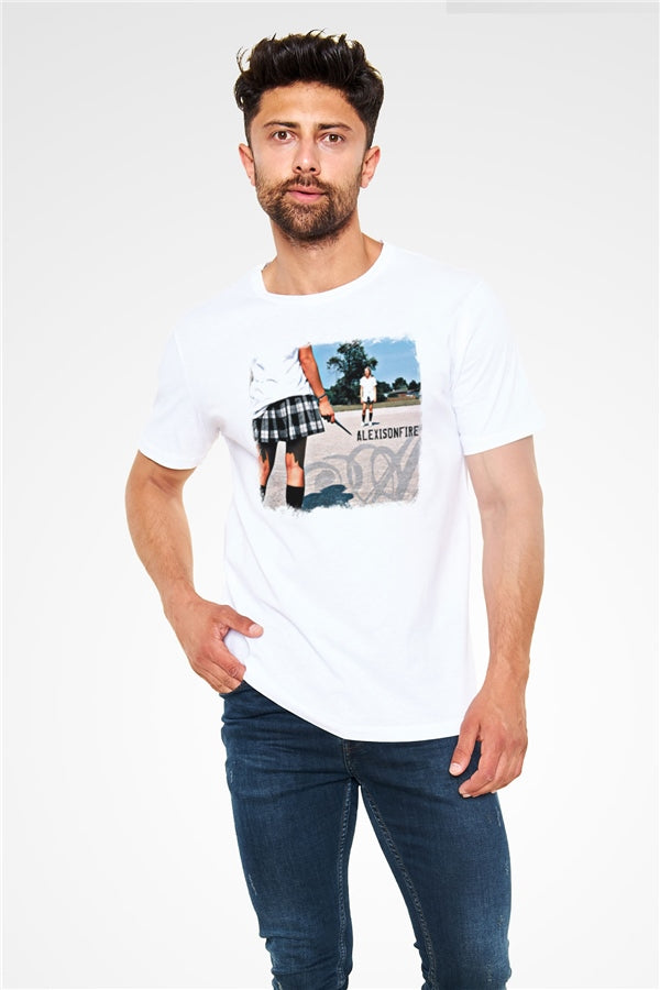 Alexisonfire Printed Unisex White T-Shirt