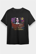 Alice Cooper Printed Unisex Black T-Shirt