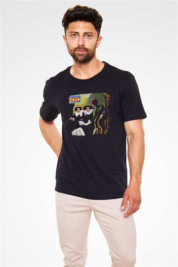 Alice Cooper Printed Unisex Black T-Shirt