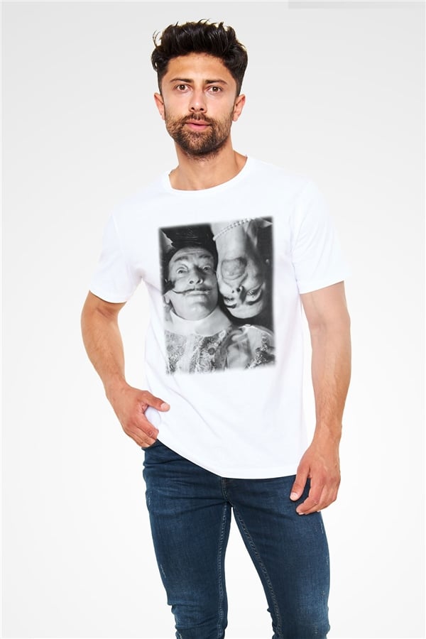 Alice Cooper White Unisex T-Shirt