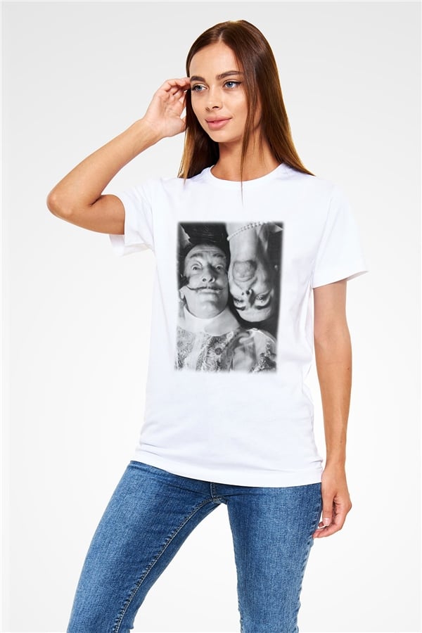 Alice Cooper White Unisex T-Shirt