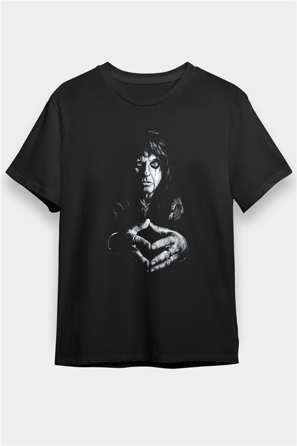 Alice Cooper Black Unisex T-Shirt
