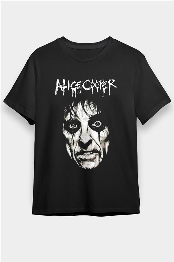 Alice Cooper Black Unisex T-Shirt