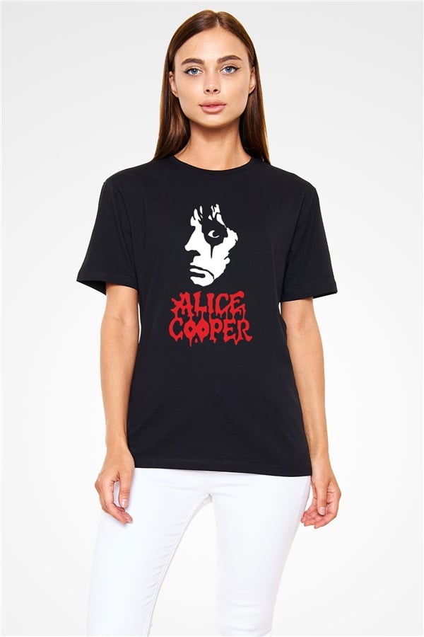 Alice Cooper Black Unisex T-Shirt