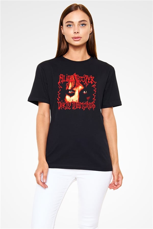Alice Cooper Black Unisex T-Shirt