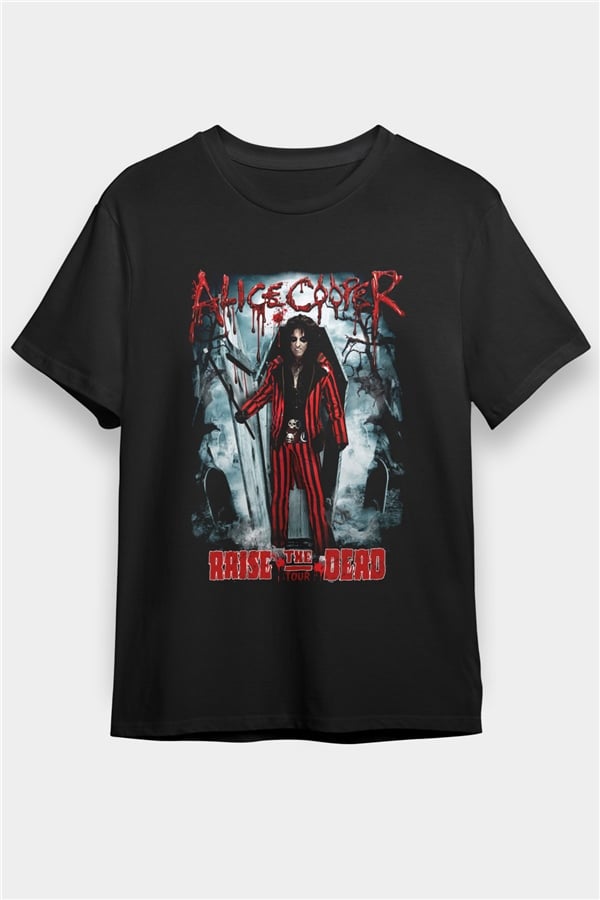Alice Cooper Black Unisex T-Shirt