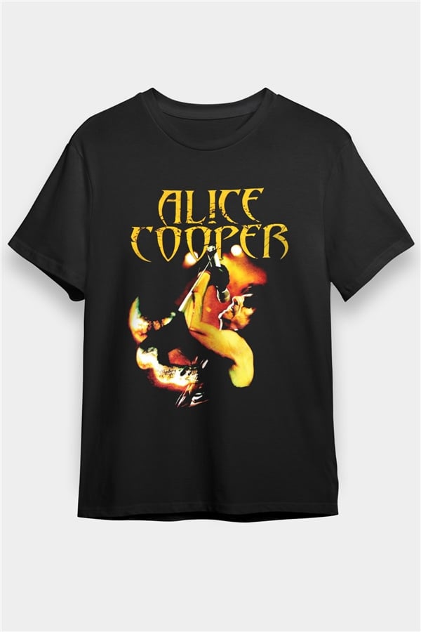 Alice Cooper Black Unisex T-Shirt