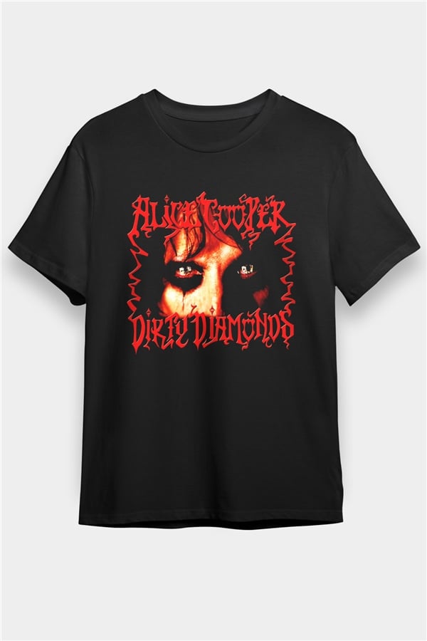 Alice Cooper Black Unisex T-Shirt