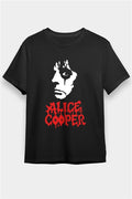 Alice Cooper Black Unisex T-Shirt