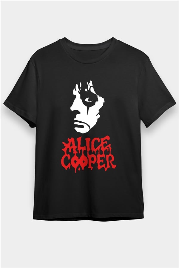 Alice Cooper Black Unisex T-Shirt