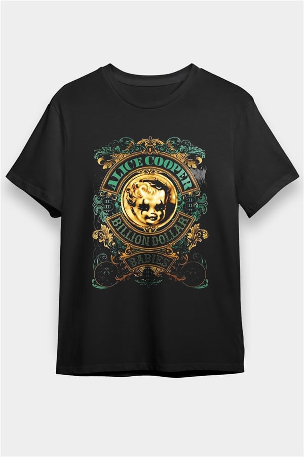 Alice Cooper Black Unisex T-Shirt