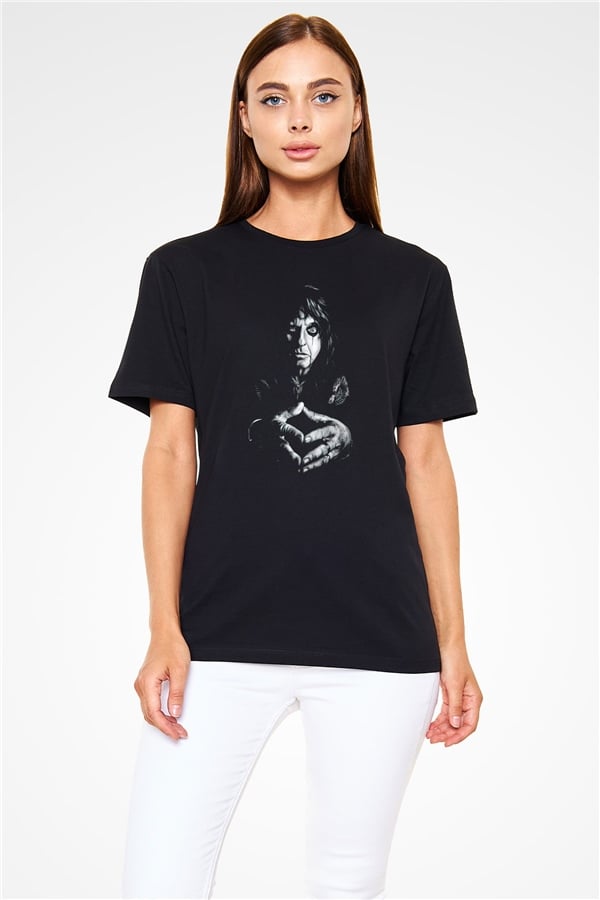 Alice Cooper Black Unisex T-Shirt
