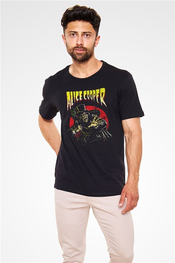 Alice Cooper Black Unisex T-Shirt