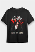 Alice Cooper Black Unisex T-Shirt