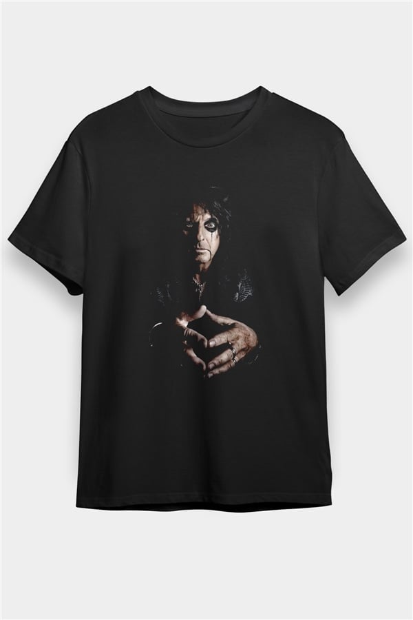 Alice Cooper Black Unisex T-Shirt