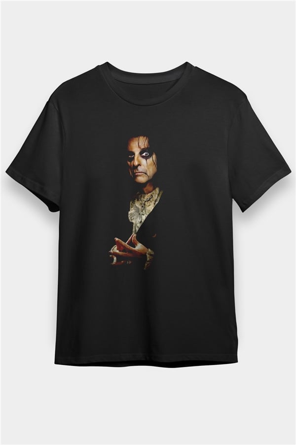 Alice Cooper Black Unisex T-Shirt