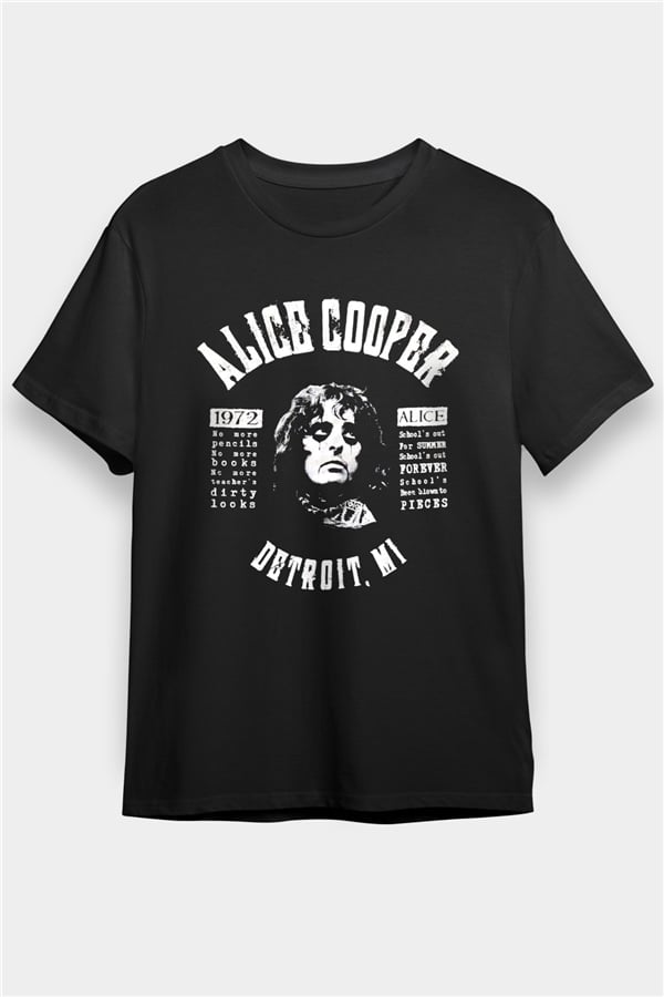Alice Cooper Black Unisex T-Shirt