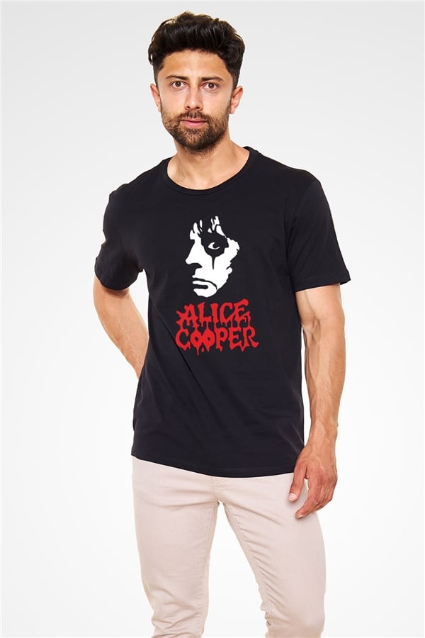Alice Cooper Black Unisex T-Shirt