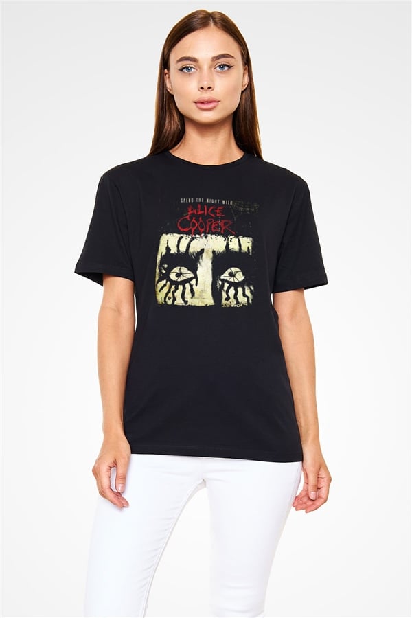 Alice Cooper Black Unisex T-Shirt