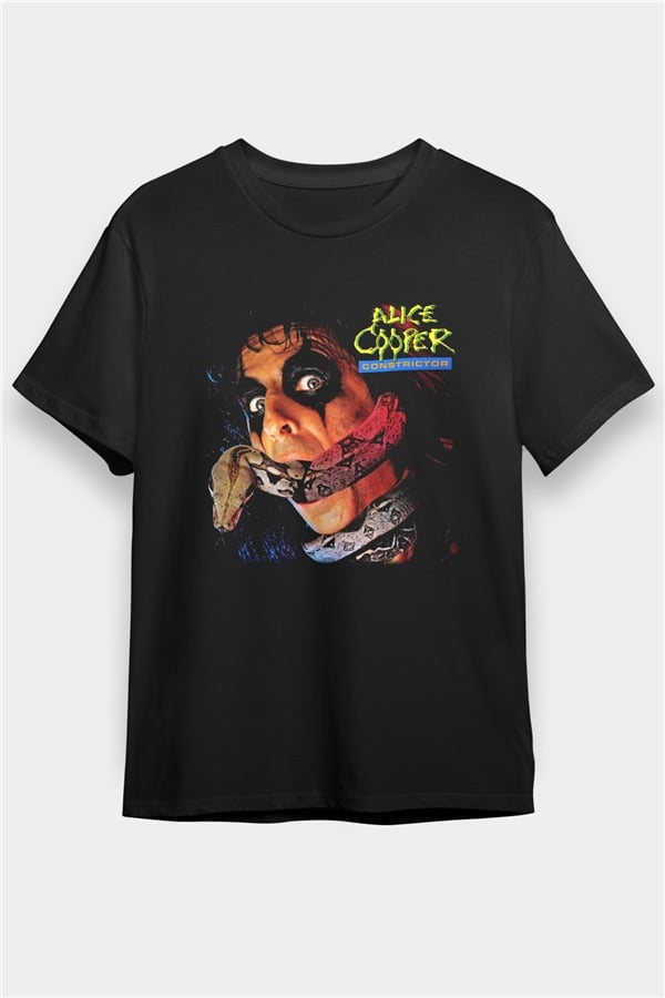 Alice Cooper Black Unisex T-Shirt