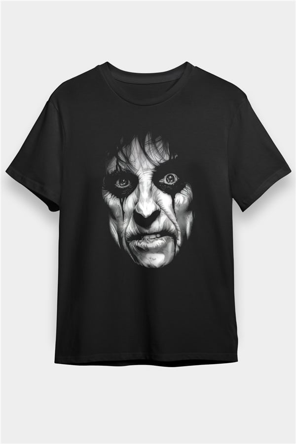 Alice Cooper Black Unisex T-Shirt