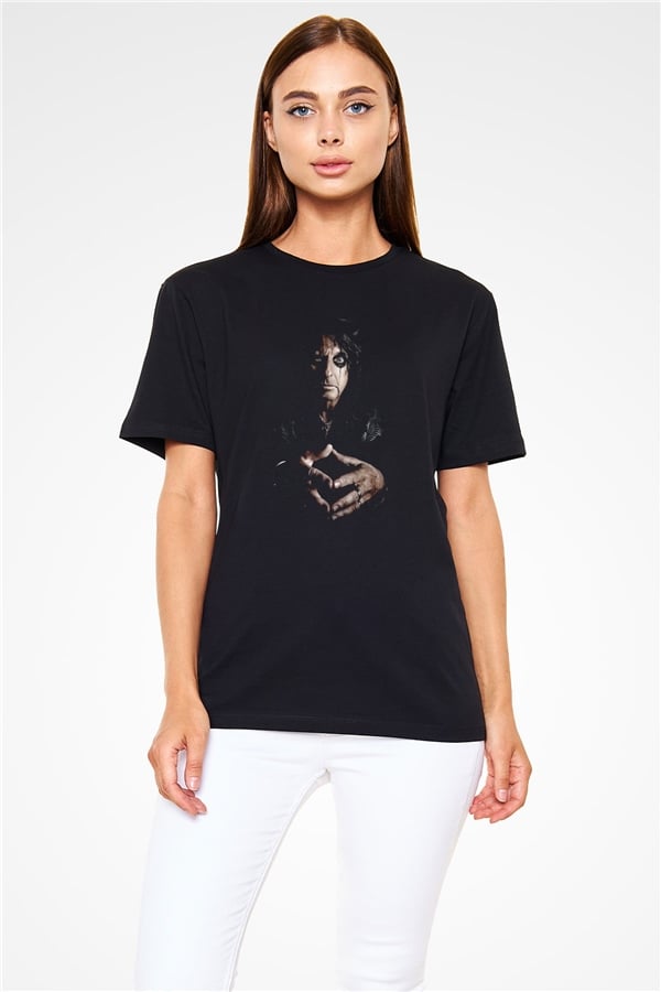 Alice Cooper Black Unisex T-Shirt