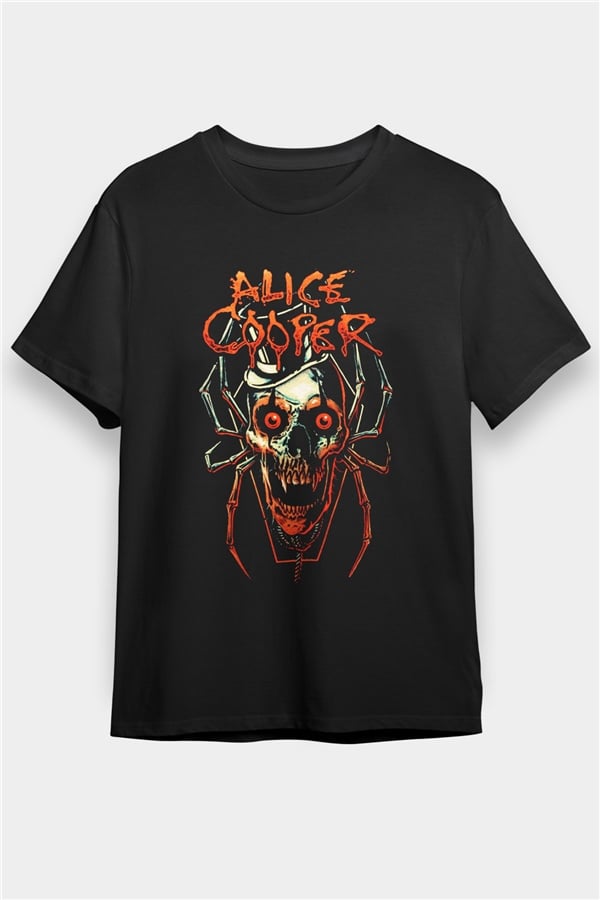 Alice Cooper Black Unisex T-Shirt