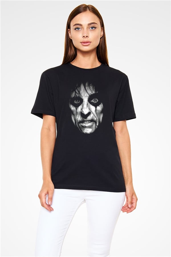Alice Cooper Black Unisex T-Shirt