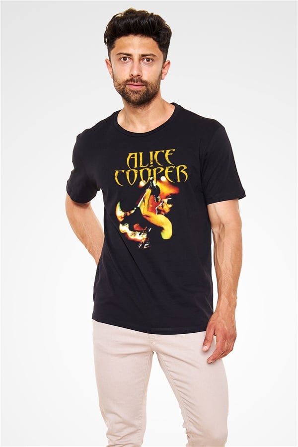 Alice Cooper Black Unisex T-Shirt
