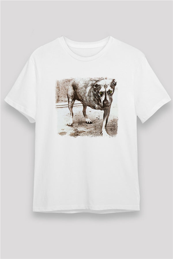Alice in Chains Printed Unisex White T-Shirt