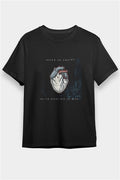 Alice in Chains Printed Unisex Black T-Shirt