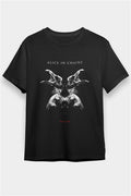 Alice in Chains Printed Unisex Black T-Shirt