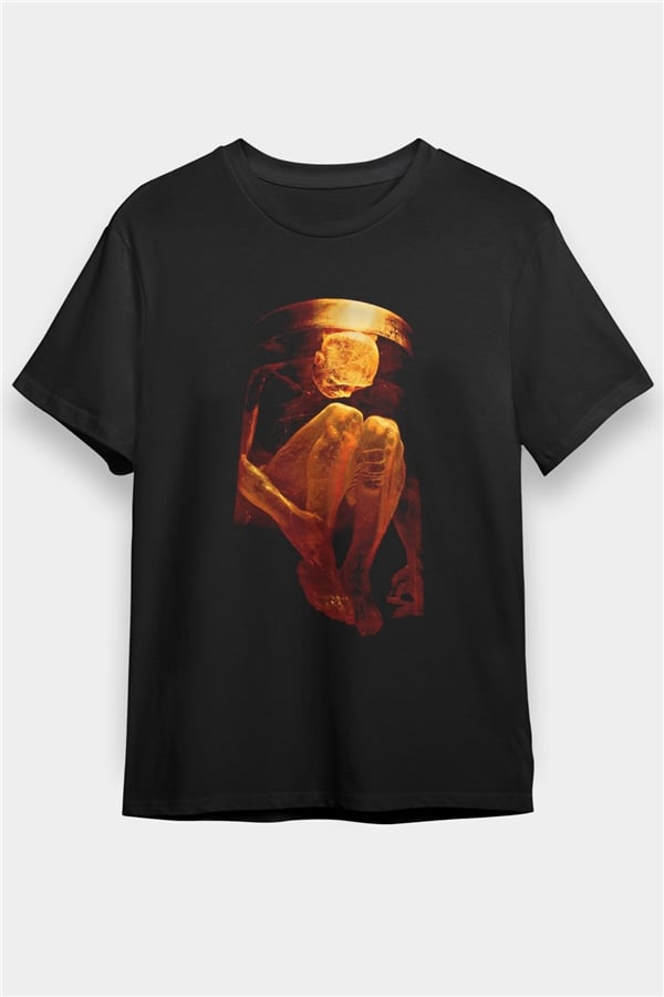 Alice in Chains Printed Unisex Black T-Shirt