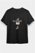 Alice in Chains Printed Unisex Black T-Shirt