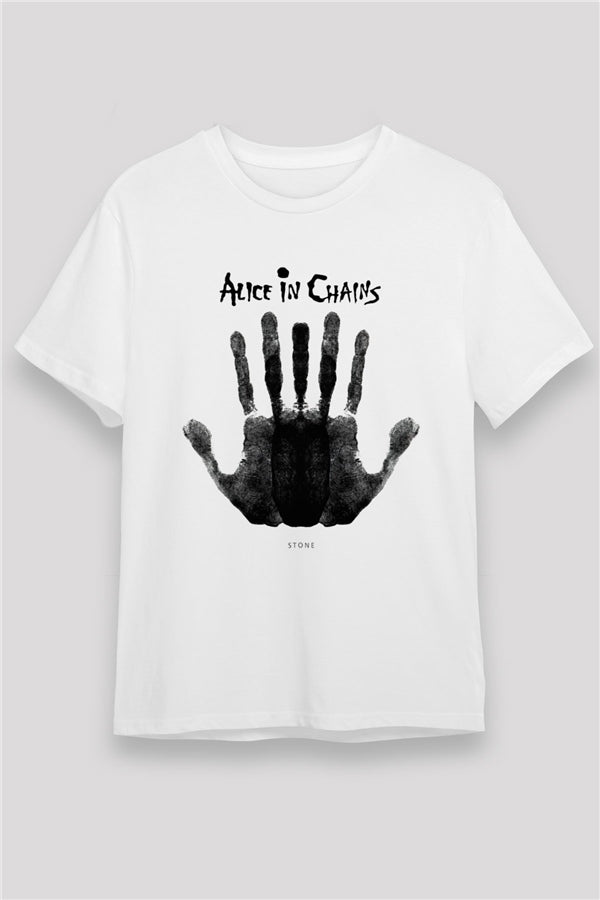 Alice in Chains White Unisex T-Shirt