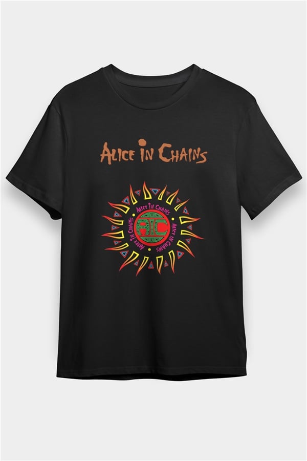 Alice in Chains Black Unisex T-Shirt