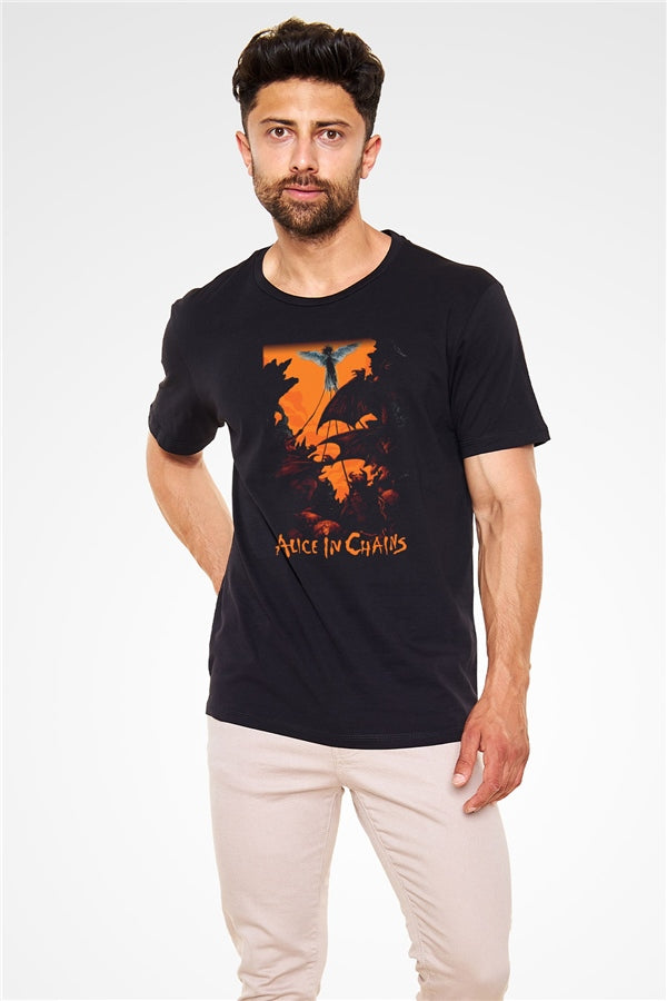 Alice in Chains Black Unisex T-Shirt