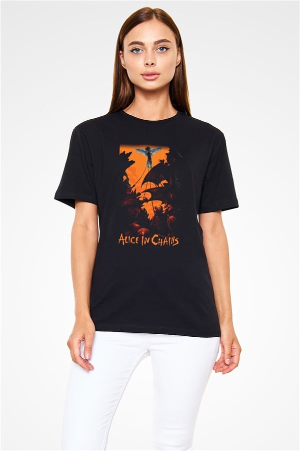 Alice in Chains Black Unisex T-Shirt