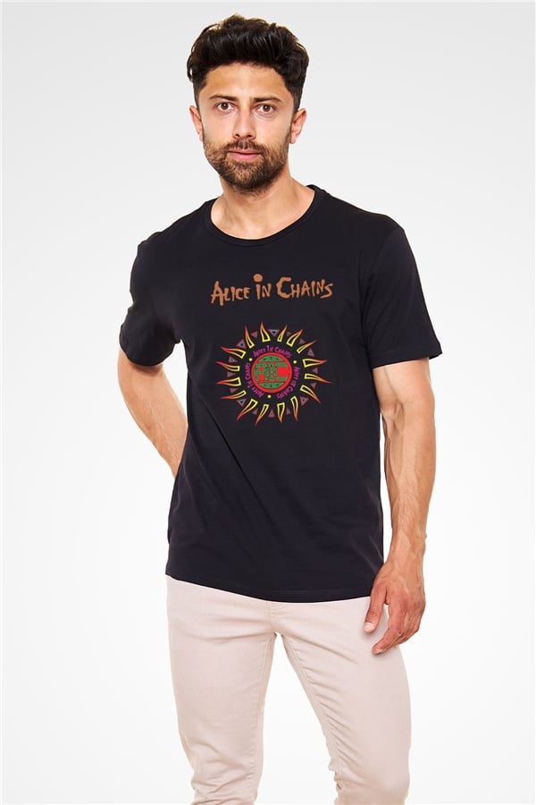 Alice in Chains Black Unisex T-Shirt
