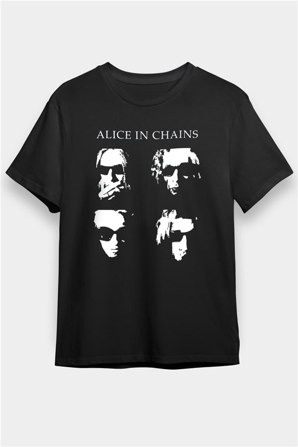 Alice in Chains Black Unisex T-Shirt
