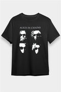 Alice in Chains Black Unisex T-Shirt