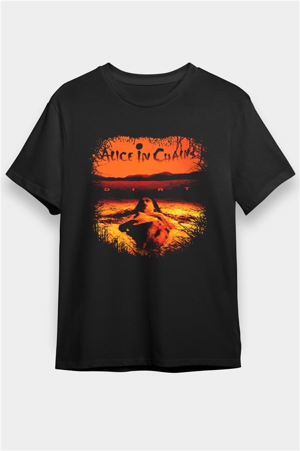 Alice in Chains Black Unisex T-Shirt