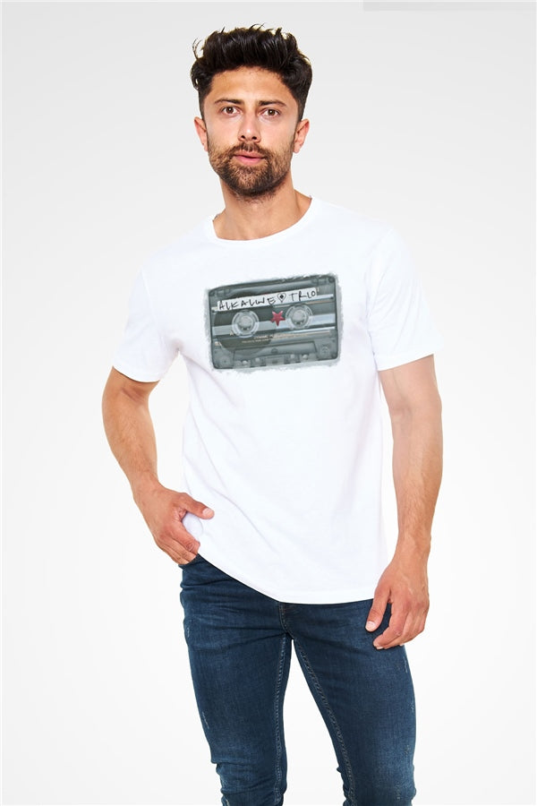 Alkaline Trio Printed Unisex White T-Shirt
