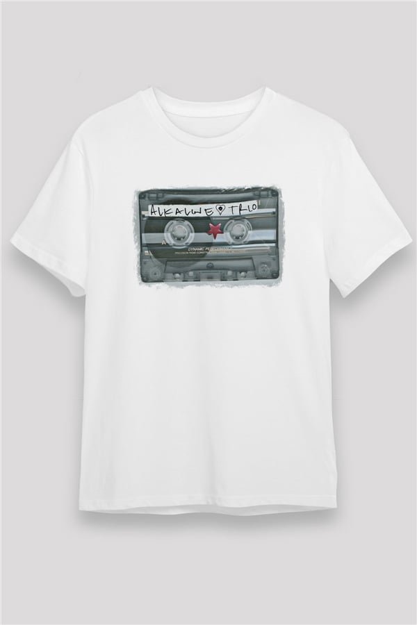 Alkaline Trio Printed Unisex White T-Shirt