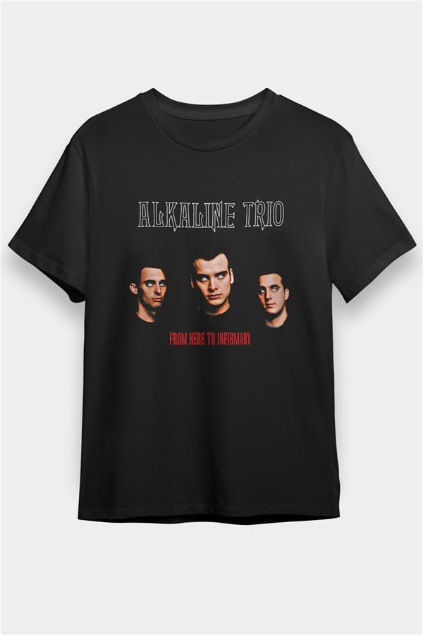 Alkaline Trio Printed Unisex Black T-Shirt