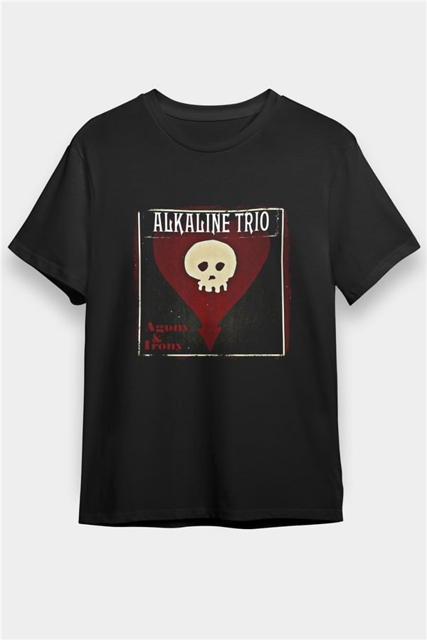 Alkaline Trio Printed Unisex Black T-Shirt